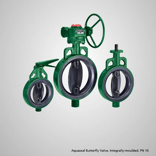 Пеперуден клапан с централна линия